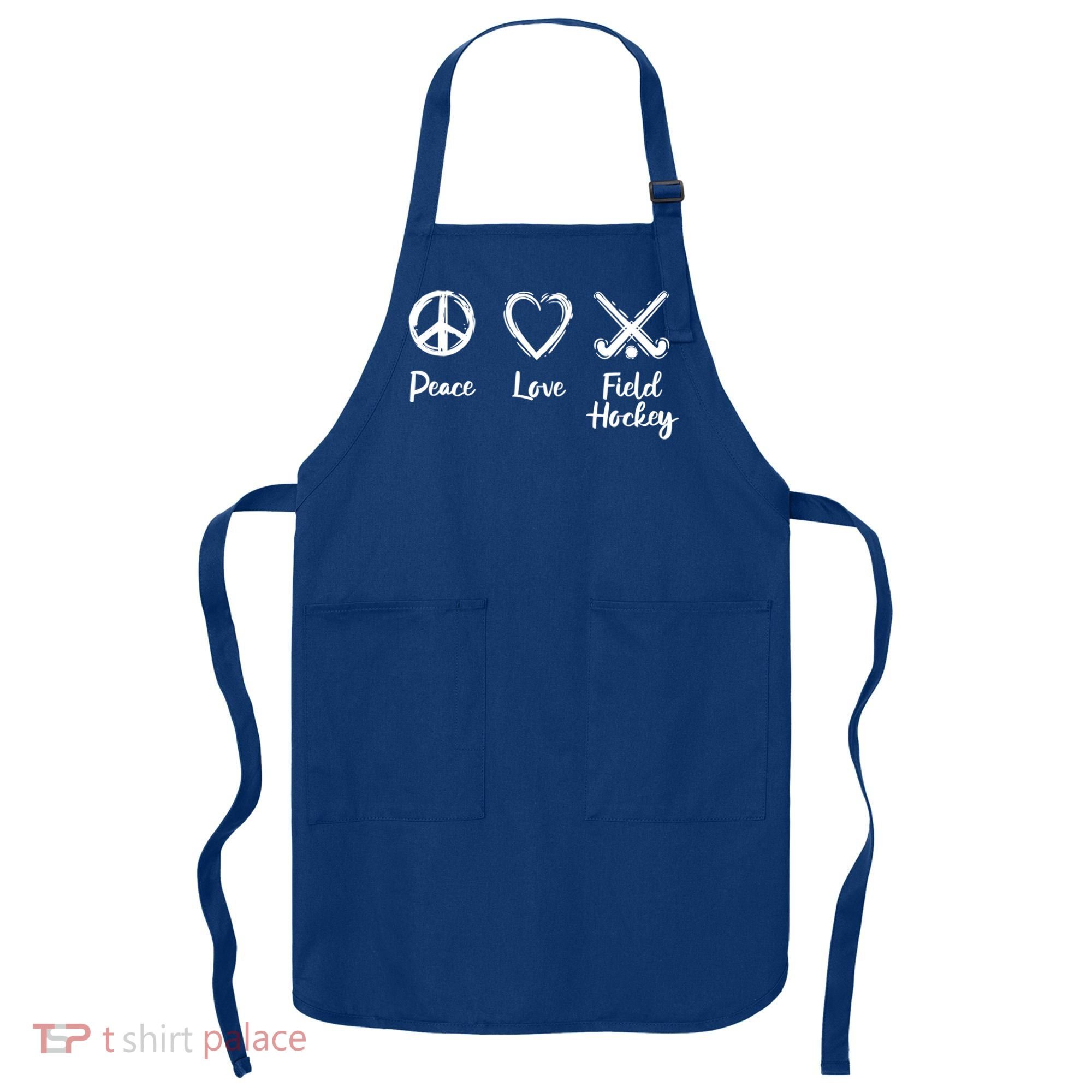 I Love Field Hockey Gift Apron