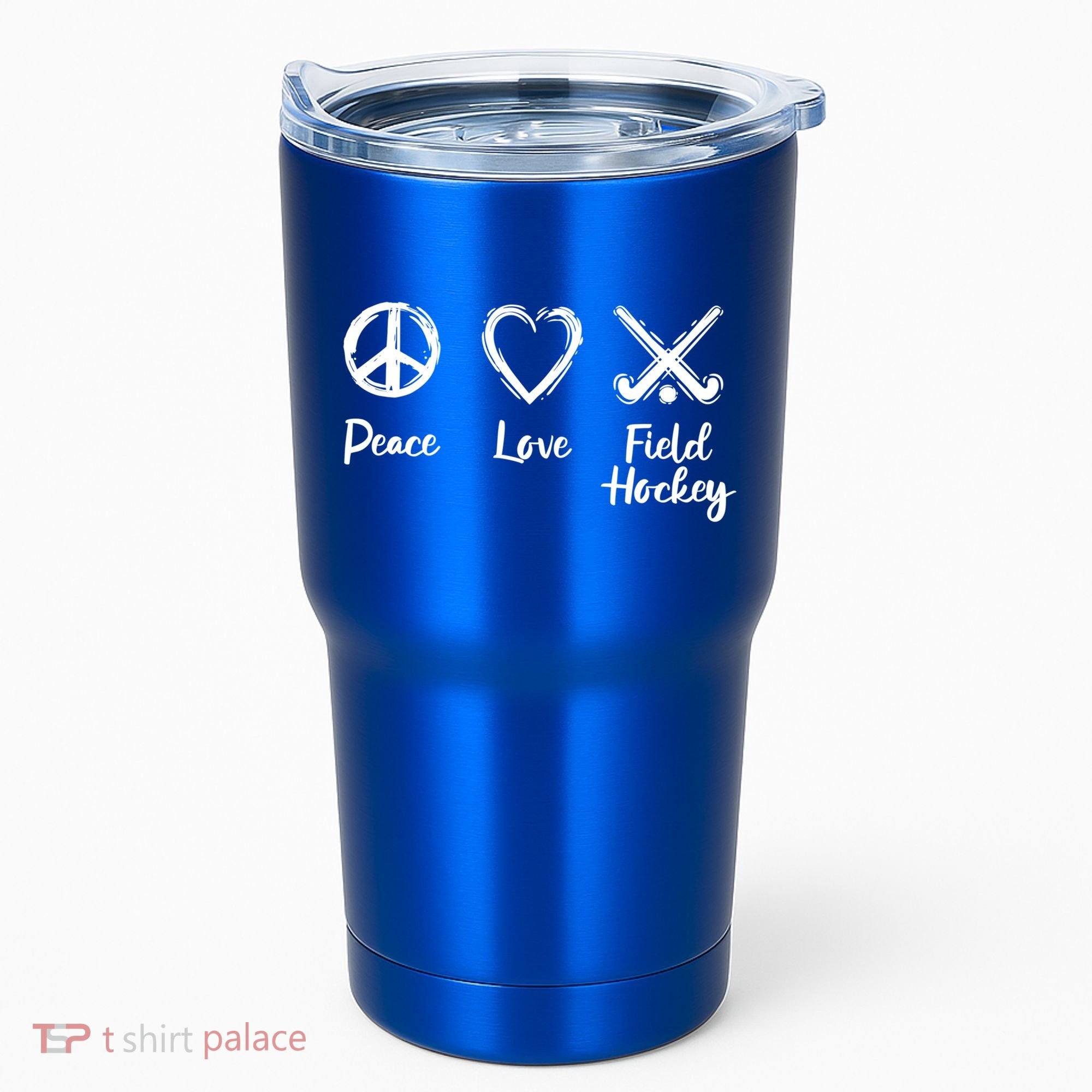 I Love Field Hockey Gift Tumbler