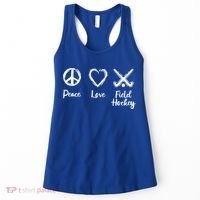 I Love Field Hockey Gift Women's Tank Top thumb 0