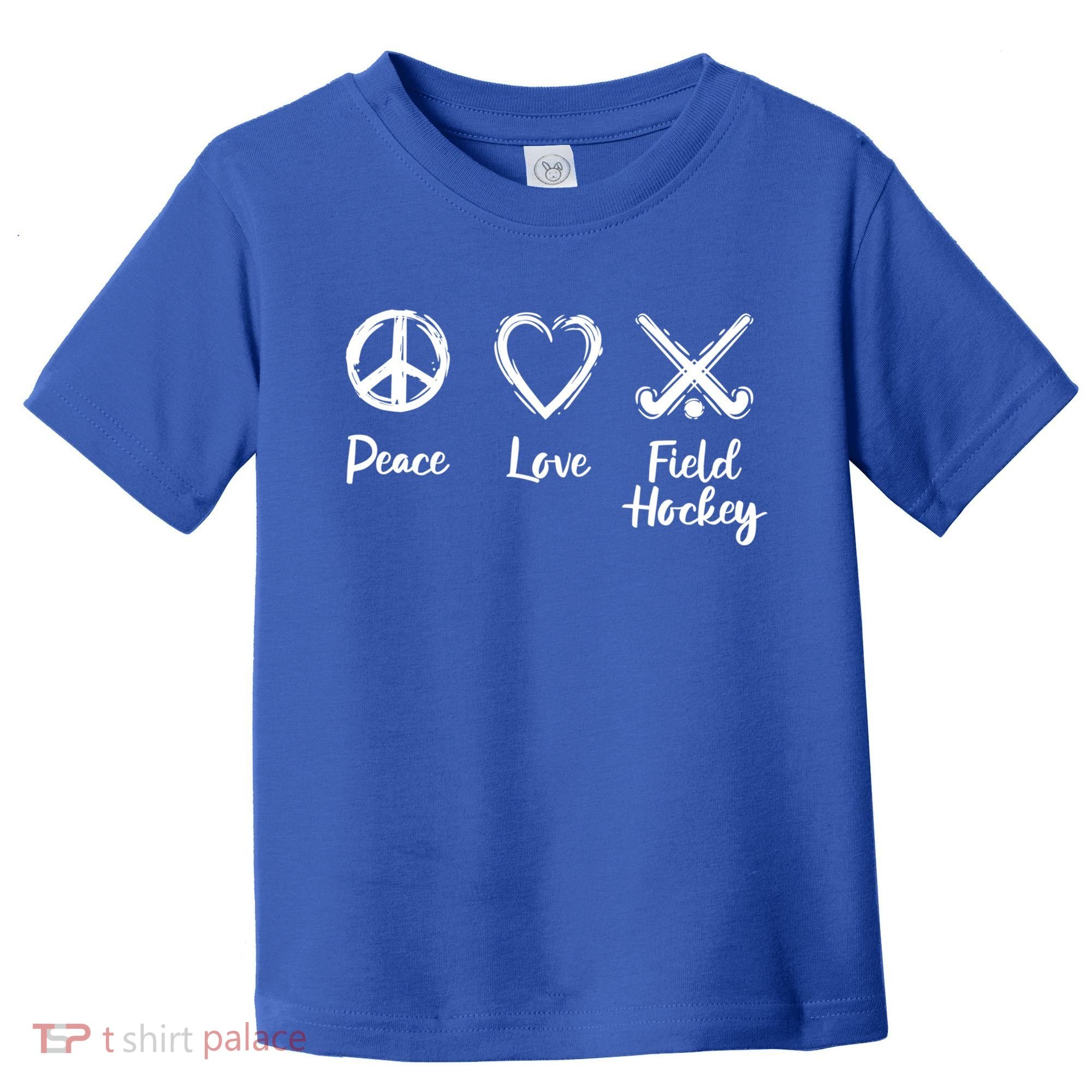 I Love Field Hockey Gift Toddler T-Shirt