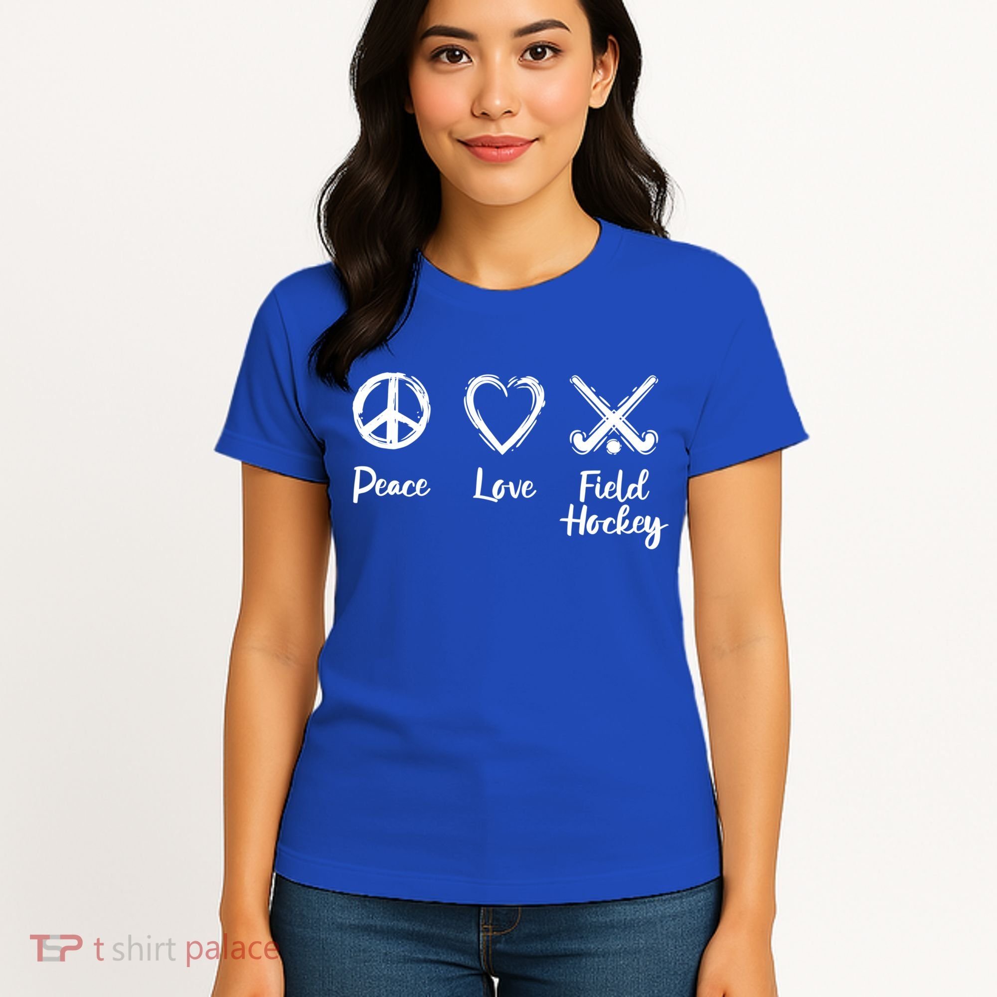 I Love Field Hockey Gift Women's T-Shirt