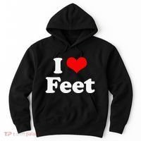 I Love Feet I Heart Feet Hoodie thumb 0