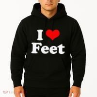 I Love Feet I Heart Feet Hoodie thumb 2
