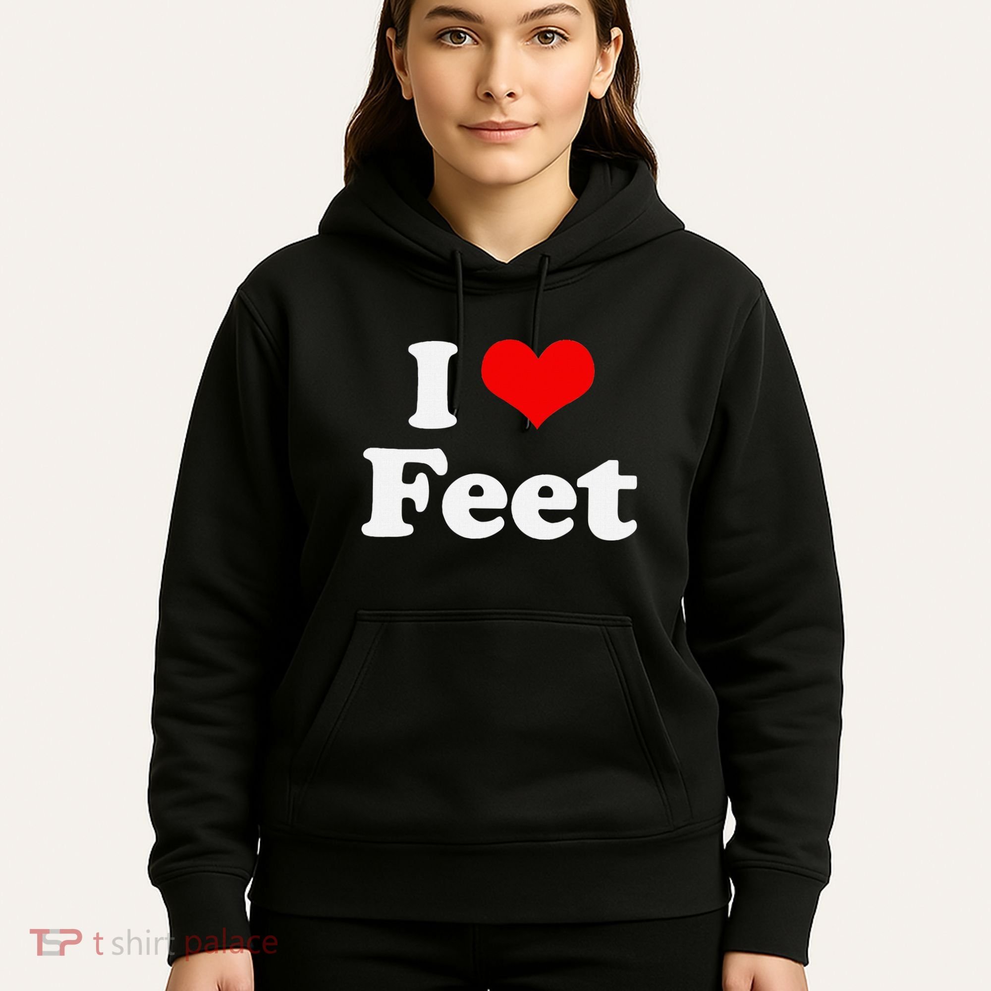 I Love Feet I Heart Feet Hoodie
