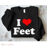 I Love Feet I Heart Feet Sweatshirt thumb 2