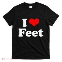 I Love Feet I Heart Feet T-Shirt thumb 0