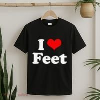 I Love Feet I Heart Feet T-Shirt thumb 2
