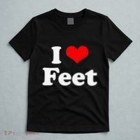I Love Feet I Heart Feet T-Shirt thumb 5