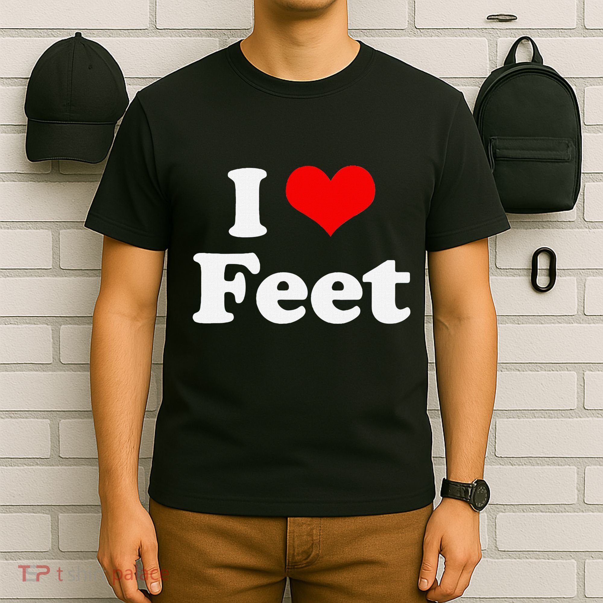 I Love Feet I Heart Feet T-Shirt