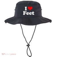 I Love Feet I Heart Feet Bucket Hat thumb 0