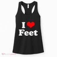 I Love Feet I Heart Feet Women's Tank Top thumb 0