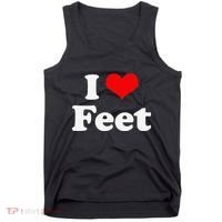I Love Feet I Heart Feet Tank Top thumb 0