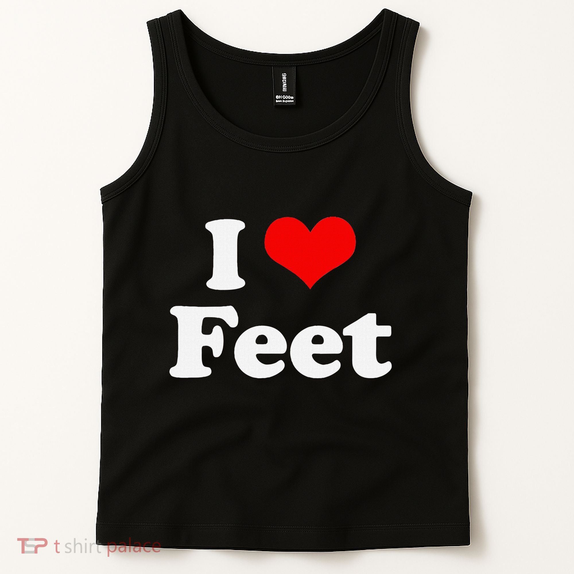 I Love Feet I Heart Feet Tank Top