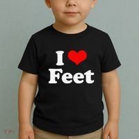 I Love Feet I Heart Feet Toddler T-Shirt thumb 2