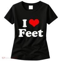 I Love Feet I Heart Feet Women's T-Shirt thumb 0