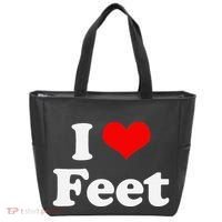 I Love Feet I Heart Feet Tote Bag thumb 0
