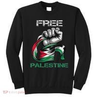 I Love Free Palestine Flag Save Gaza Strip Palestinian Sweatshirt thumb 0