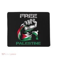 I Love Free Palestine Flag Save Gaza Strip Palestinian Mousepad thumb 0