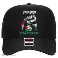I Love Free Palestine Flag Save Gaza Strip Palestinian Hat thumb 0
