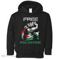 I Love Free Palestine Flag Save Gaza Strip Palestinian Toddler Hoodie thumb 0
