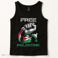 I Love Free Palestine Flag Save Gaza Strip Palestinian Tank Top thumb 2
