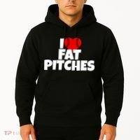 I Love Fat Pitches Hoodie thumb 2