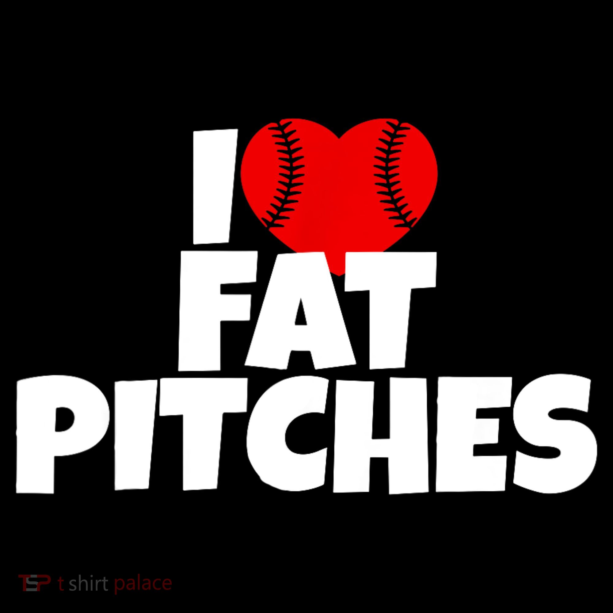 I Love Fat Pitches Long Sleeve Shirt