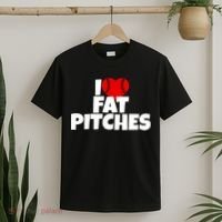 I Love Fat Pitches T-Shirt thumb 2