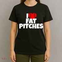 I Love Fat Pitches T-Shirt thumb 4