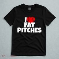 I Love Fat Pitches T-Shirt thumb 5