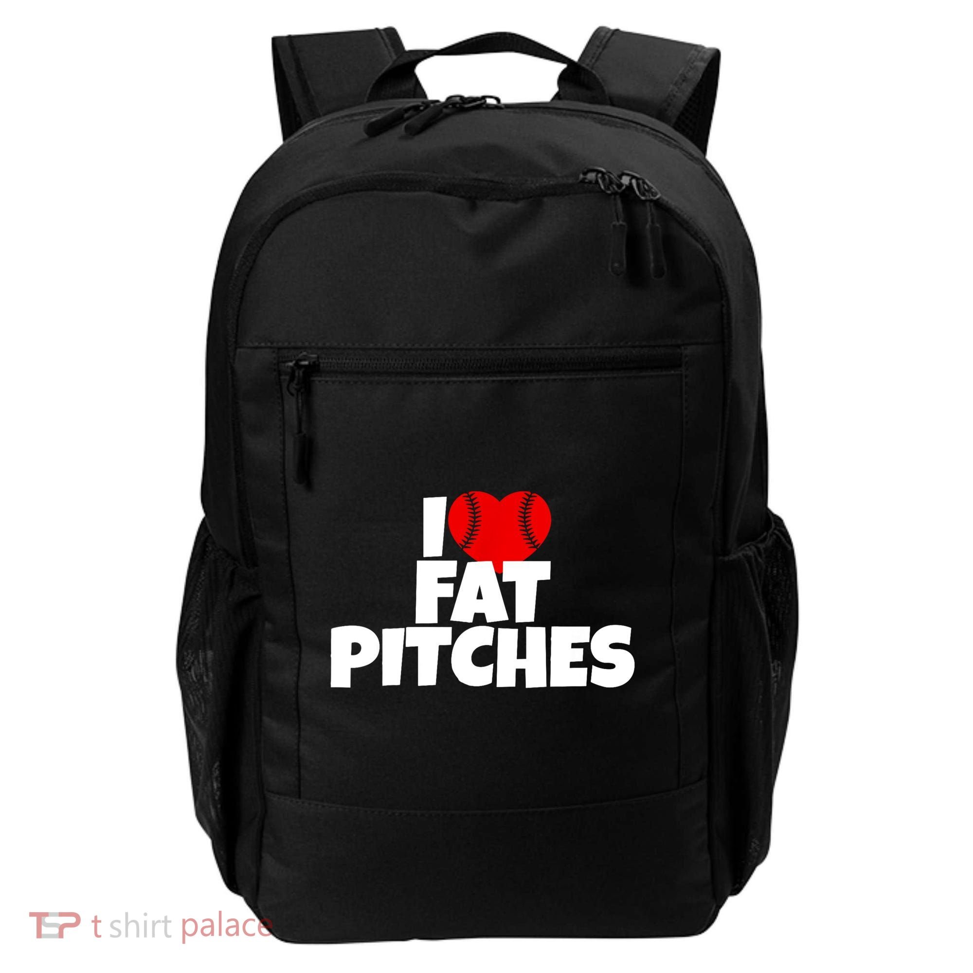 I Love Fat Pitches Backpack
