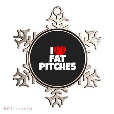 I Love Fat Pitches Ornament