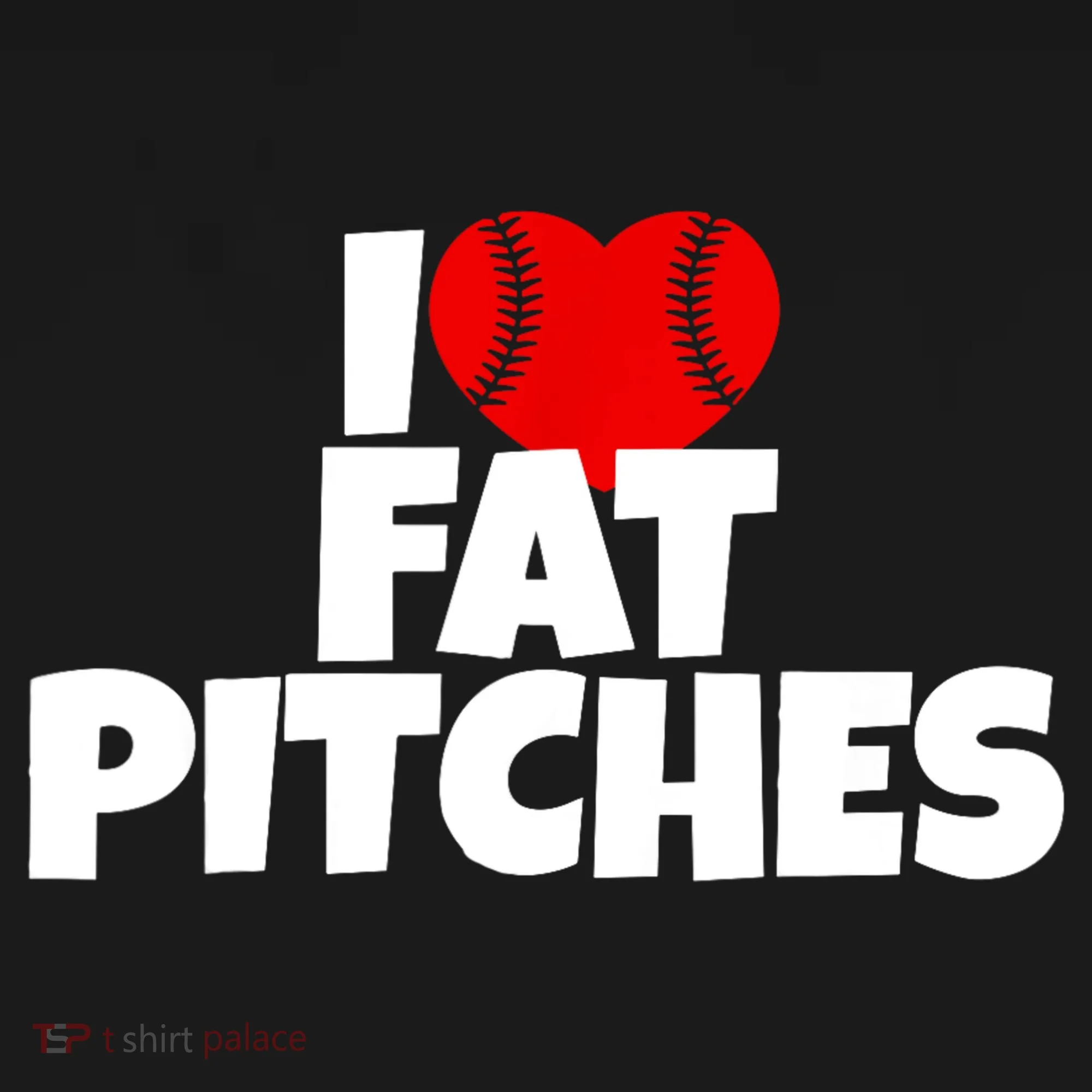 I Love Fat Pitches Ornament