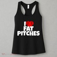 I Love Fat Pitches Women's Tank Top thumb 3