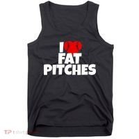 I Love Fat Pitches Tank Top thumb 0