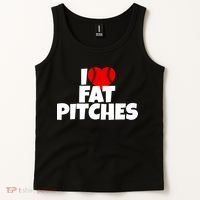 I Love Fat Pitches Tank Top thumb 2