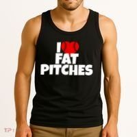 I Love Fat Pitches Tank Top thumb 3
