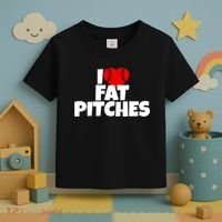 I Love Fat Pitches Toddler T-Shirt thumb 3