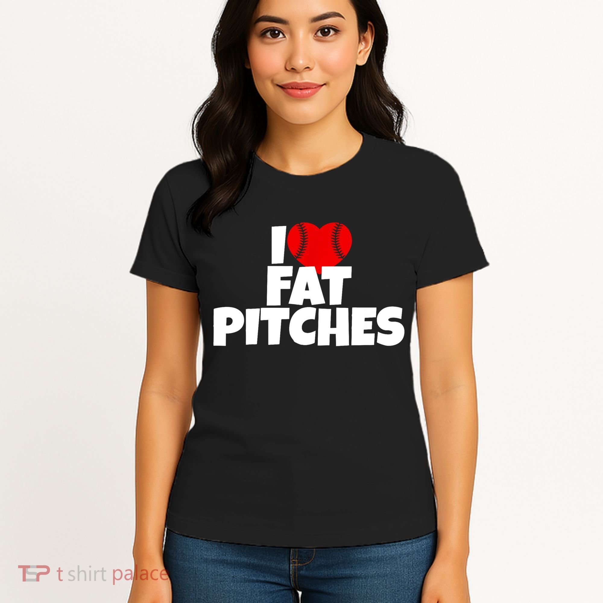 I Love Fat Pitches Women's T-Shirt