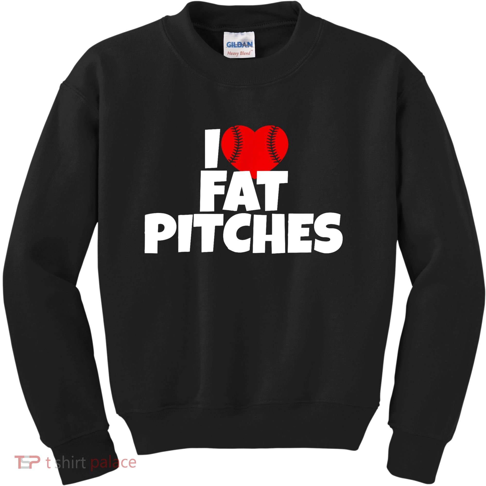 I Love Fat Pitches Kids Sweatshirt