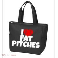 I Love Fat Pitches Tote Bag thumb 3