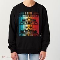 I Like Formula Racing And Maybe 3 People Retro Women's Sweatshirt thumb 0