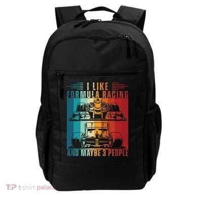 I Like Formula Racing And Maybe 3 People Retro Backpack