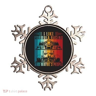 I Like Formula Racing And Maybe 3 People Retro Ornament