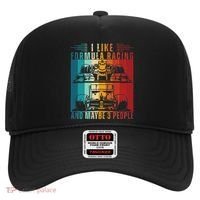 I Like Formula Racing And Maybe 3 People Retro Hat thumb 0