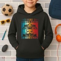 I Like Formula Racing And Maybe 3 People Retro Kids Hoodie thumb 2