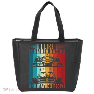 I Like Formula Racing And Maybe 3 People Retro Tote Bag