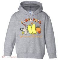 I Love Fall (Prevention) Toddler Hoodie thumb 0