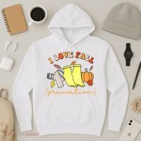 I Love Fall (Prevention) Hoodie thumb 3