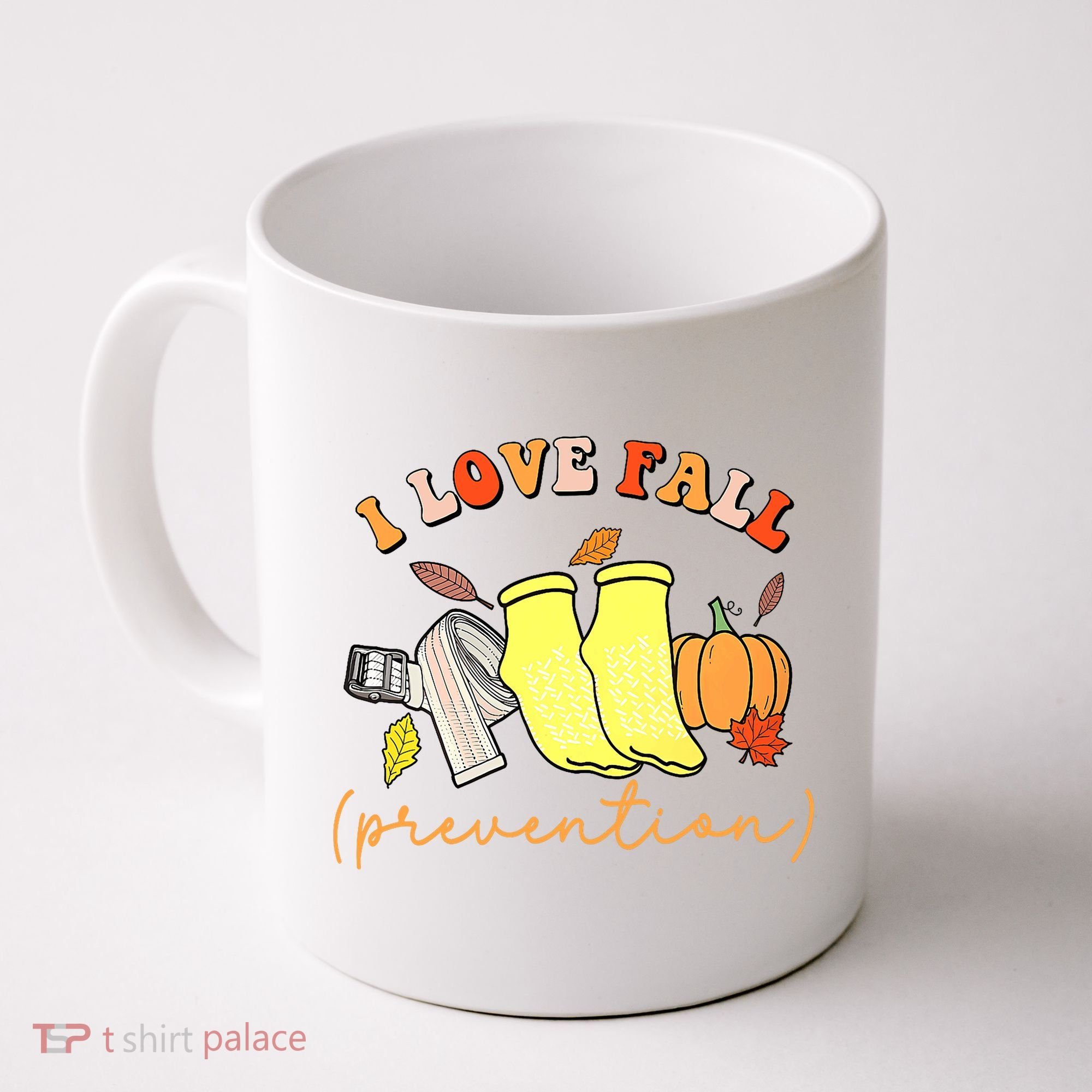 I Love Fall (Prevention) Coffee Mug